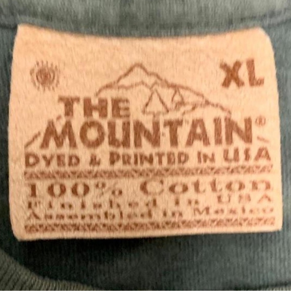 Vtg 1997 The Mountain Peace Pipe Dreamcatcher Tie Dye Tee XL 24.5x29.75 - Picture 3 of 6
